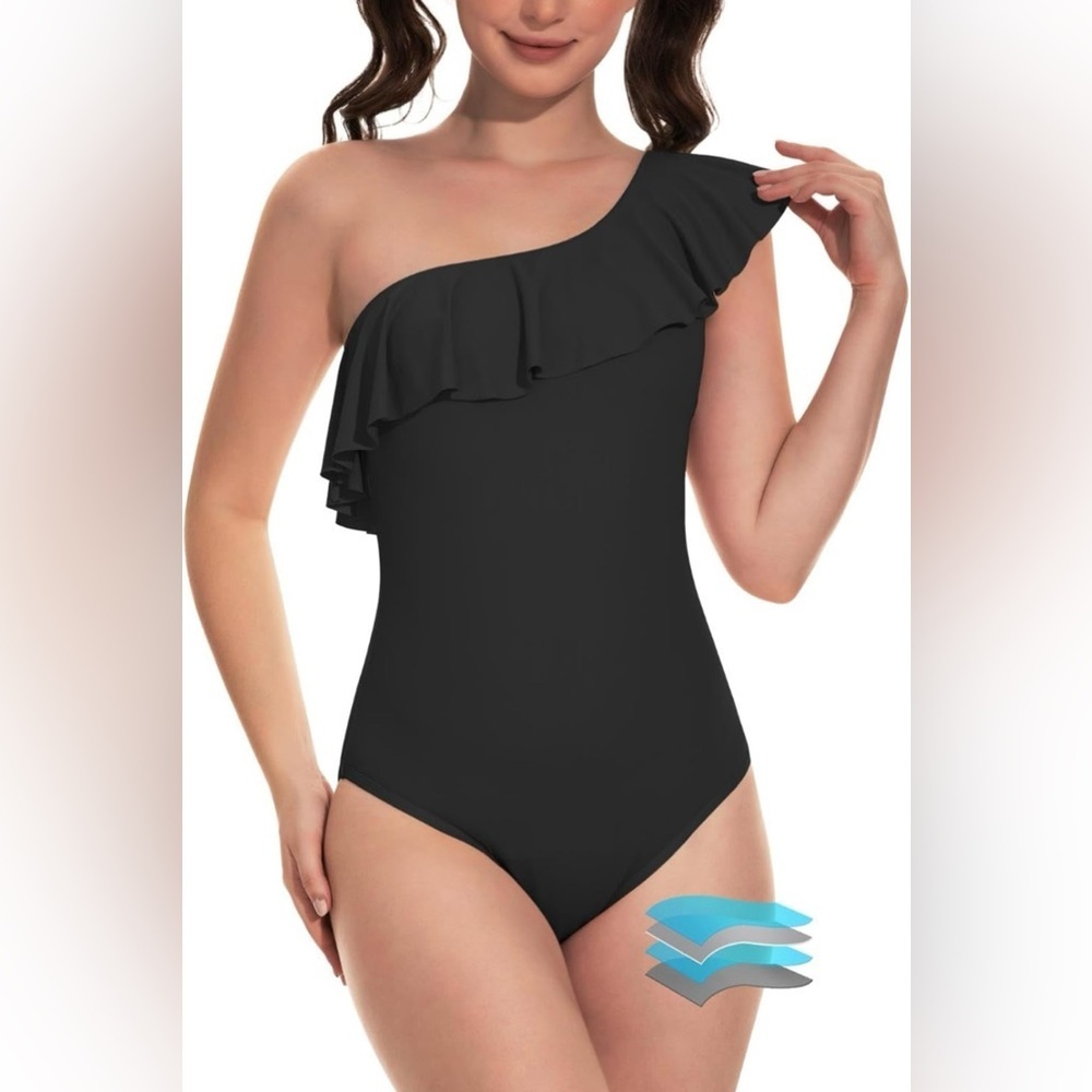 Beautikini Period Swimwear One Piece Menstrual Leakproof Period Swimsuit